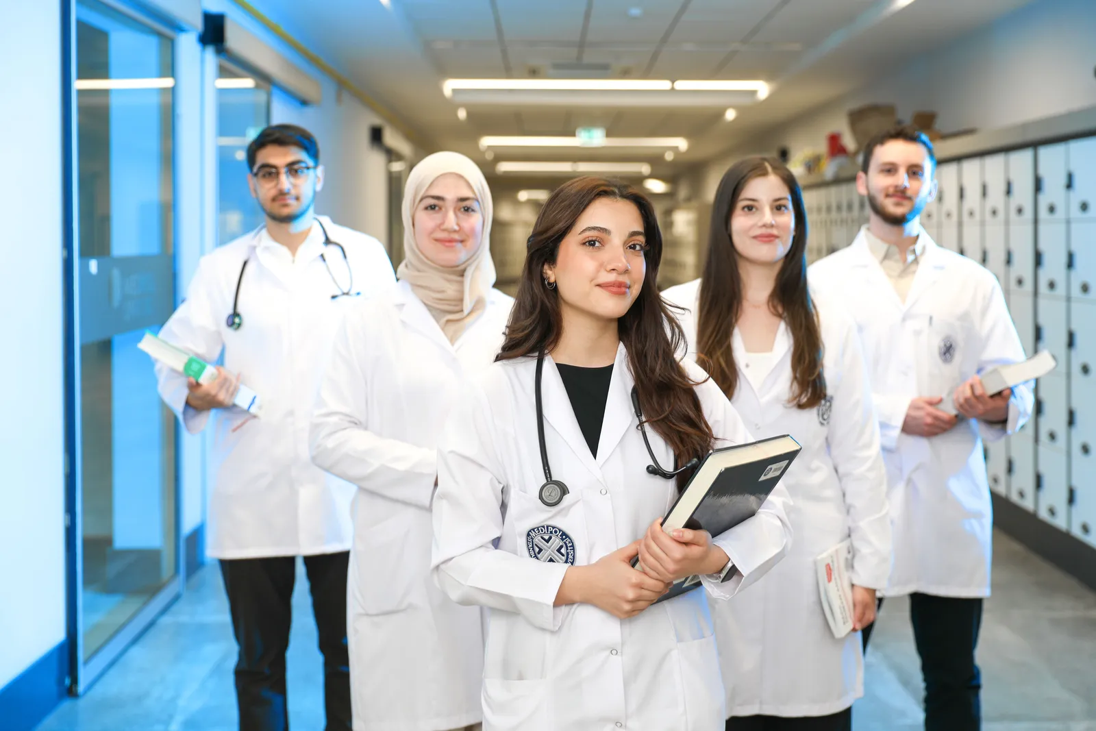 May & Baker pharmaceutical team and healthcare professionals at work