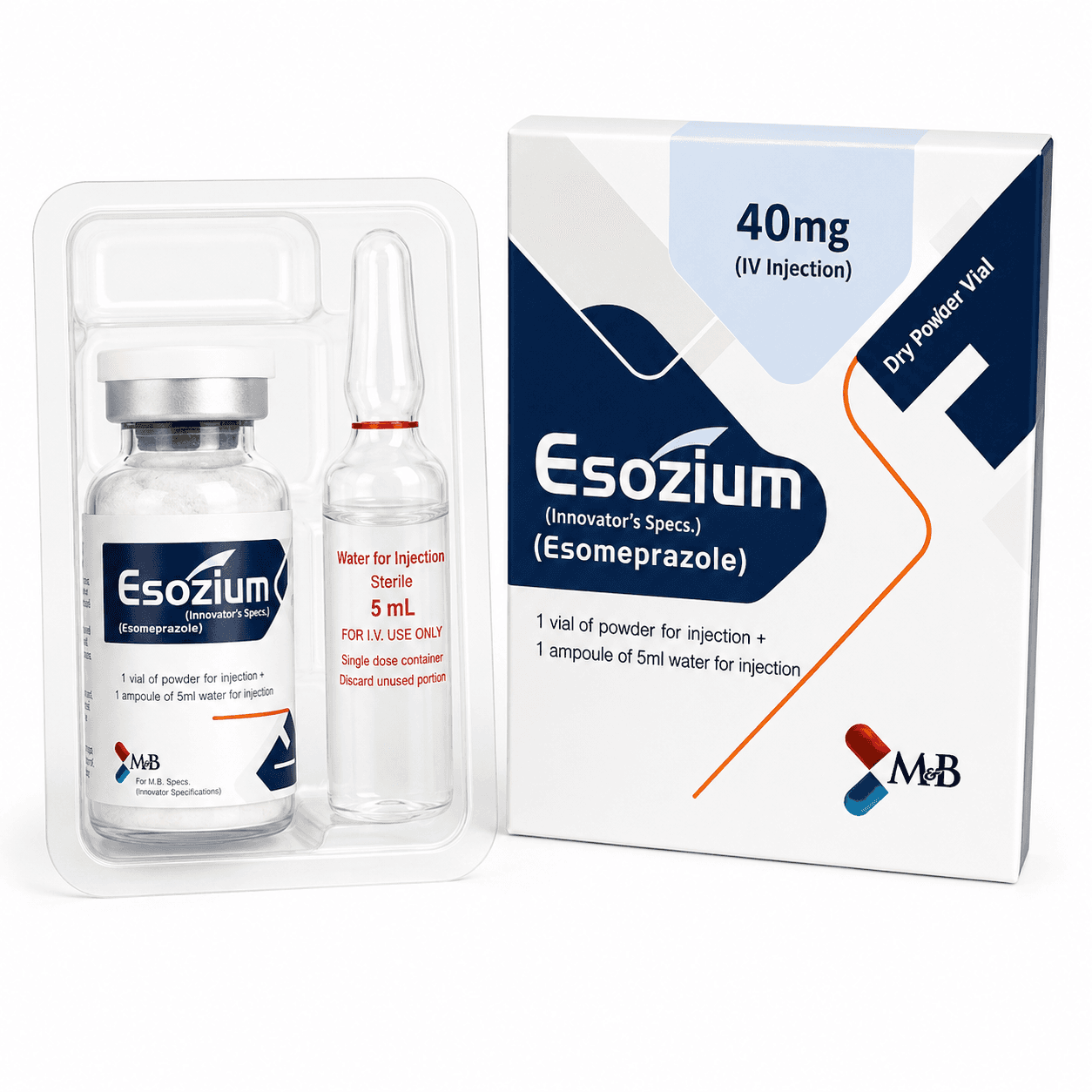 Esozium 40mg Inj