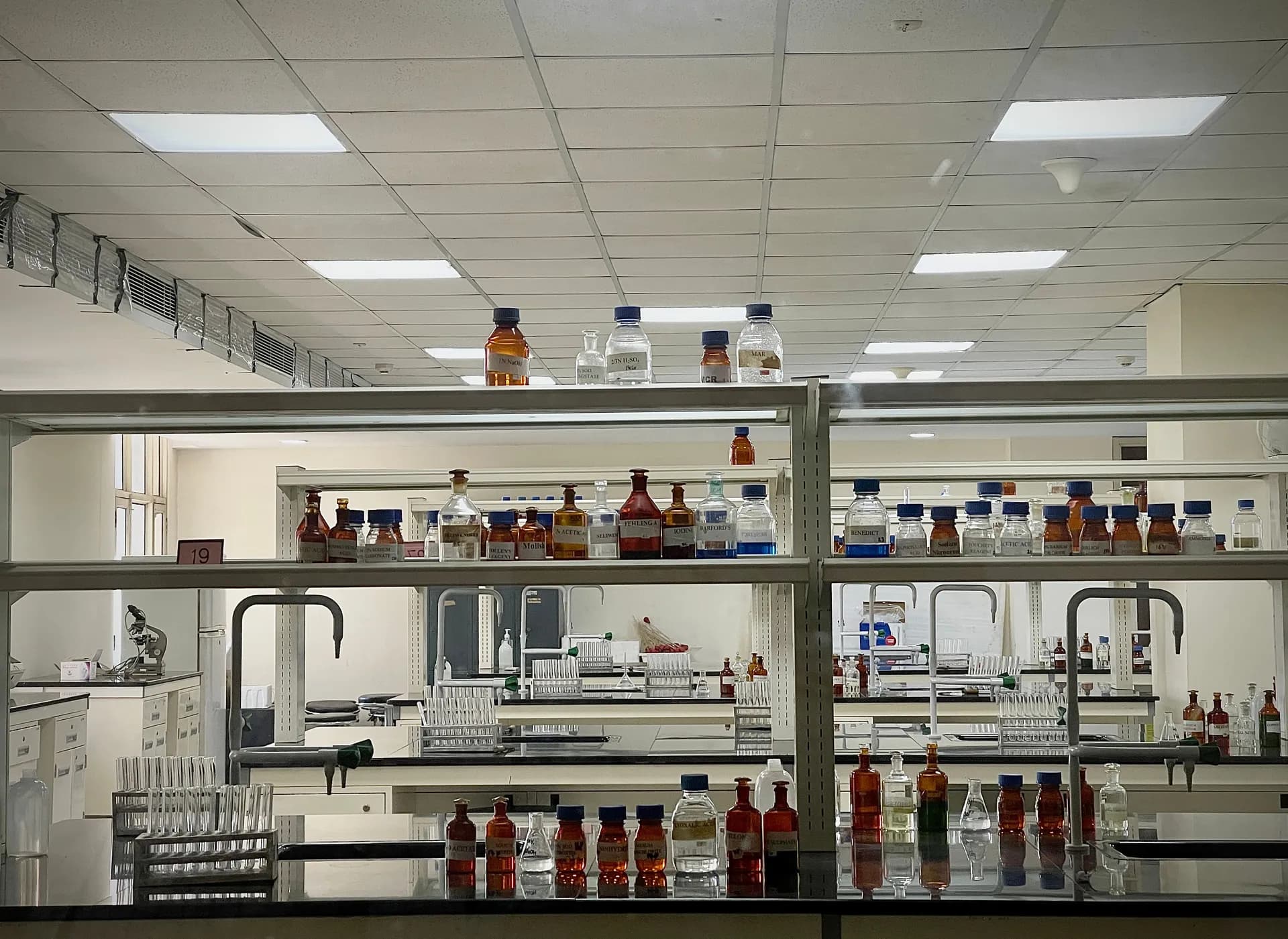 Pharmaceutical manufacturing line at May & Baker